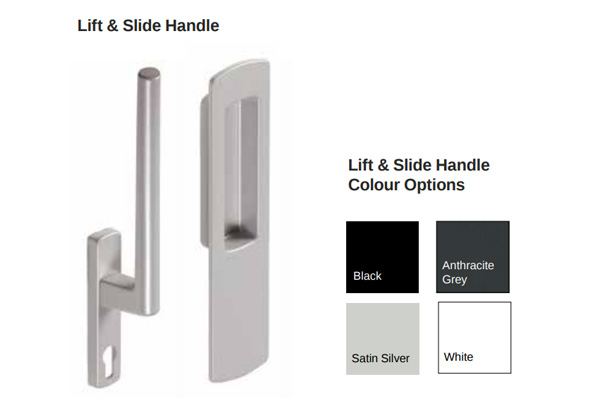 lift and slide handle